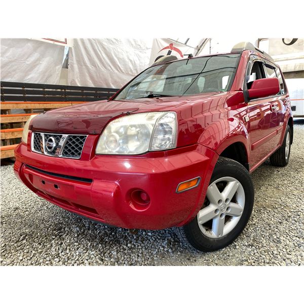 PARKSVILLE - 2006 NISSAN X-TRAIL RED 250359 KMS - 202788-2