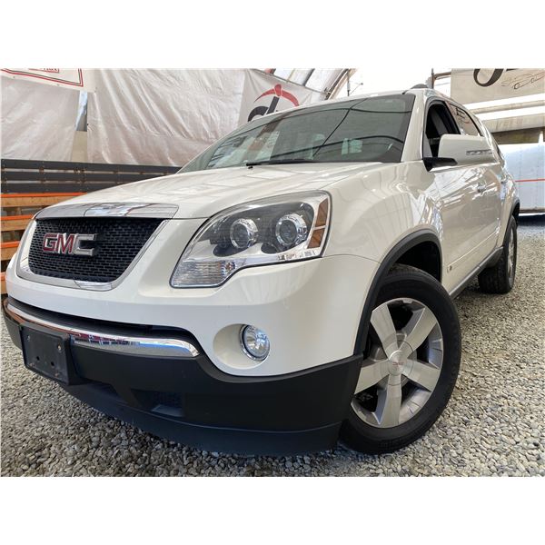 PARKSVILLE - 2010 GMC ACADIA WHITE 227740 KMS - 139424-2