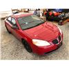 Image 10 : PARKSVILLE - 2007 PONTIAC G6 RED 229737 KMS - 196083-2