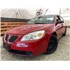 Image 1 : PARKSVILLE - 2007 PONTIAC G6 RED 229737 KMS - 196083-2