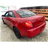Image 21 : PARKSVILLE - 2007 PONTIAC G6 RED 229737 KMS - 196083-2