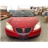 Image 6 : PARKSVILLE - 2007 PONTIAC G6 RED 229737 KMS - 196083-2