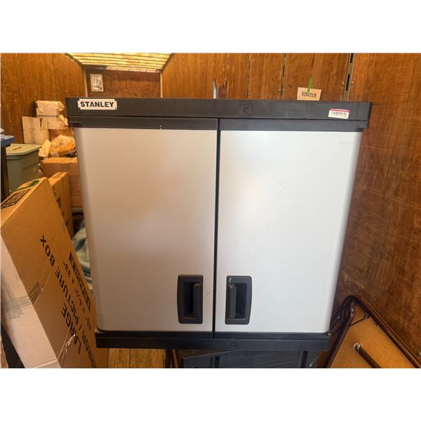 Stanley Two-Door Plastic Storage Cabinet