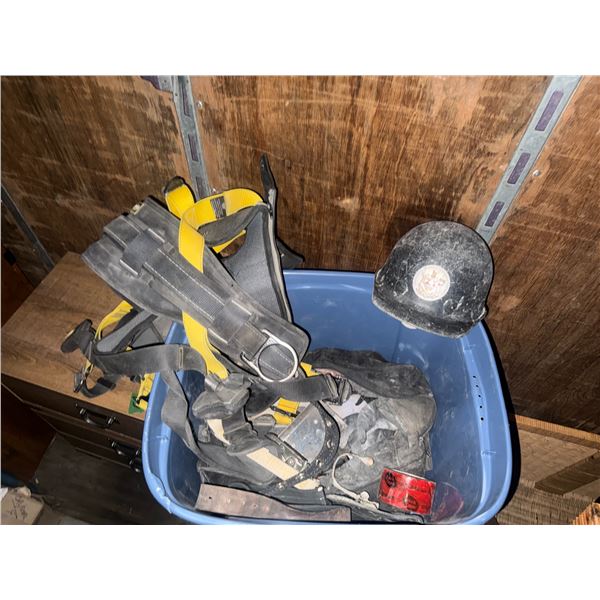 Industrial Safety Harness and Hard Hat Lot