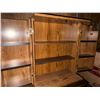Image 2 : Compact Two-Door Cabinet with Shelving, Oak-Look Laminate