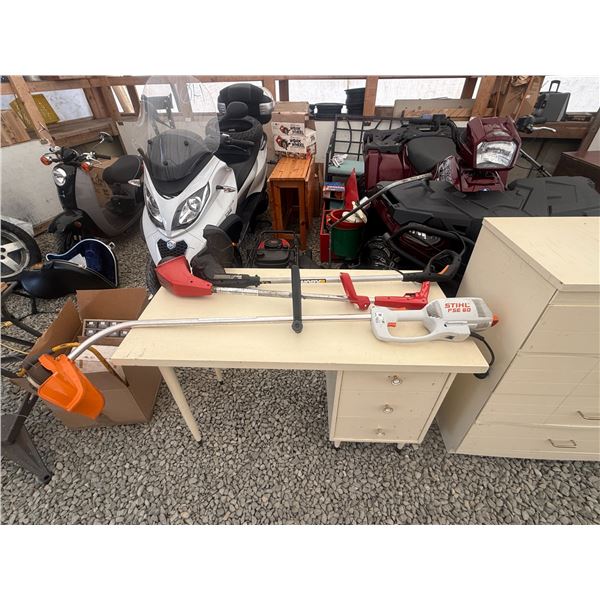 3 Electric String Trimmers