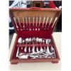 Image 1 : Cased Flatware Set, Possibly Silver or Silverplate
