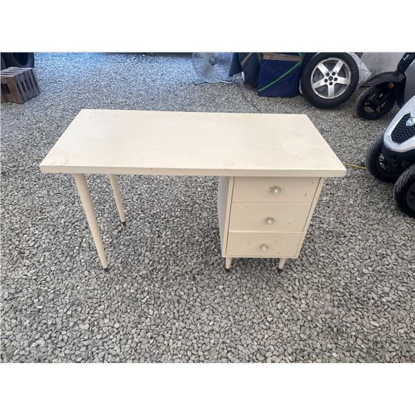 Mid-Century Style Desk with Three Drawers
