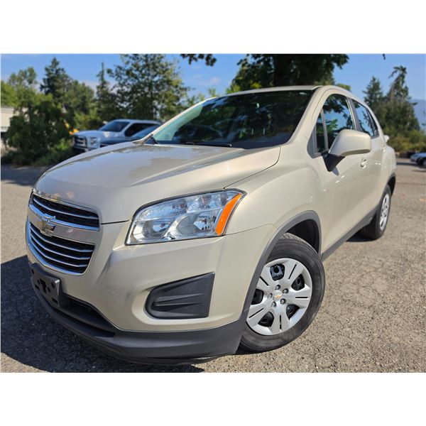 DUNCAN - 2016 CHEVROLET TRAX GREY 175891 KMS - 271853-3