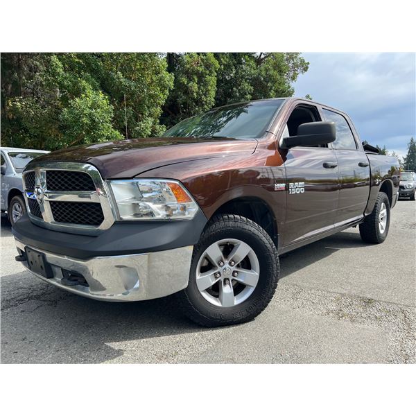 "REMOTE SALE"- 2014 RAM 1500 BROWN 198441 KMS - 480144-3