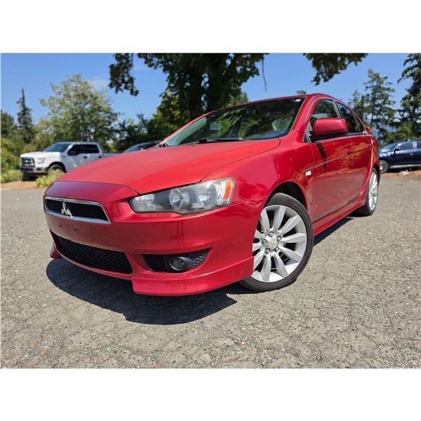 DUNCAN - 2008 MITSUBISHI LANCER RED 248800 KMS - 602805-1