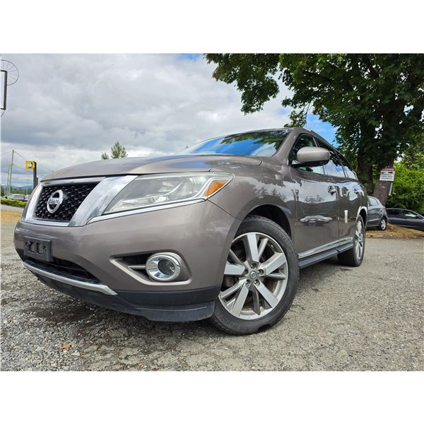 DUNCAN - 2013 NISSAN PATHFINDER BROWN 220500 KMS - 680940-3