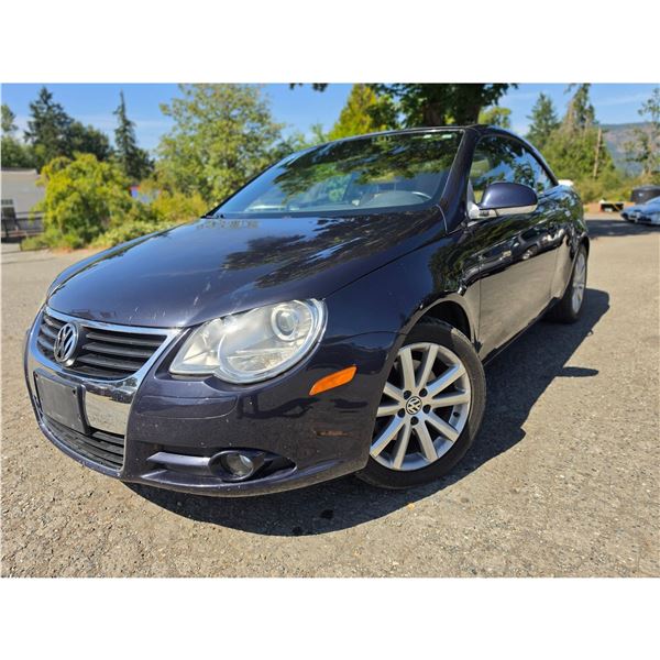 DUNCAN - 2007 VOLKSWAGEN EOS BLUE 167199 KMS - 002502-4