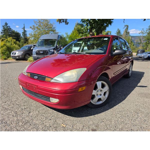 DUNCAN - 2004 FORD FOCUS RED 268770 KMS - 121797-1