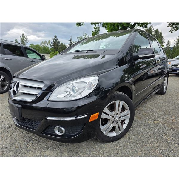 DUNCAN - 2009 MERCEDES-BENZ B200 BLACK  134877 KMS - 429188