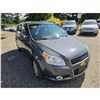 Image 6 : DUNCAN - 2011 CHEVROLET AVEO GREY 128858 KMS - 103269-1