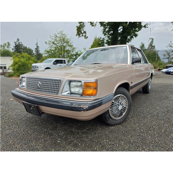 DUNCAN - 1988 PLYMOUTH RELIANT BROWN  61432 KMS - 283435-3