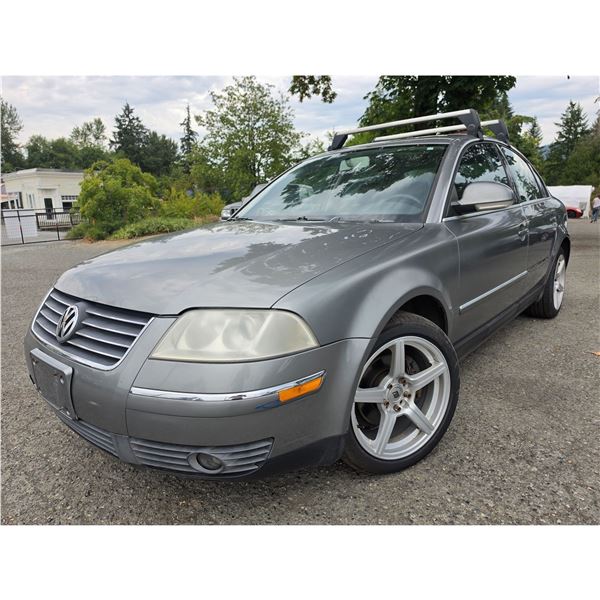 DUNCAN - 2005 VOLKSWAGEN PASSAT GRAY 155479 MILES - 032982-2