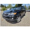 Image 1 : DUNCAN - 2012 KIA SORENTO BLACK 221011 KMS - 305818-3