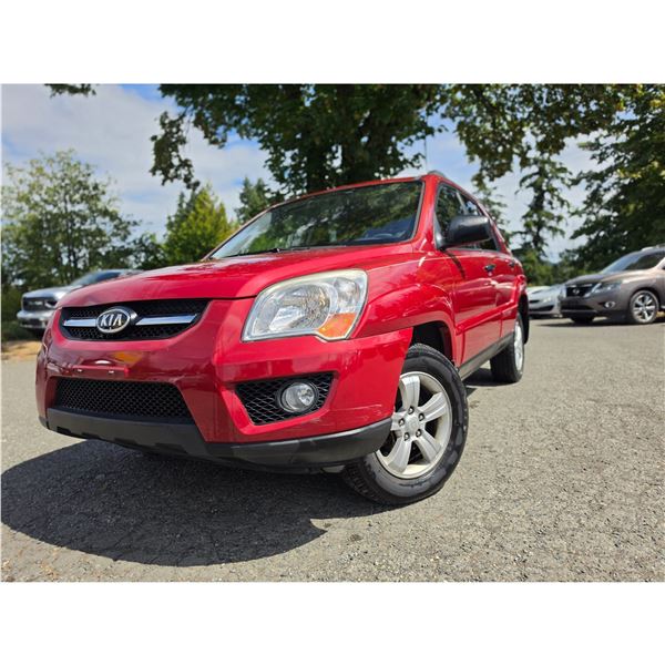 DUNCAN - 2009 KIA SPORTAGE RED 172784 KMS - 649135-3