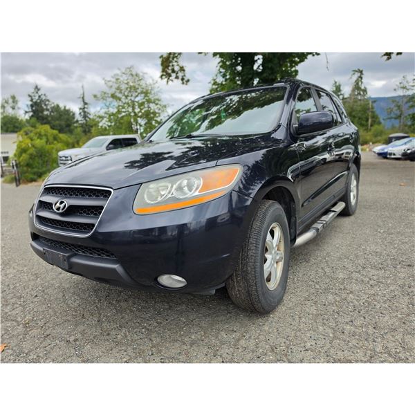 DUNCAN - 2009 HYUNDAI SANTA FE BLUE 284294 KMS - 253966-3