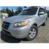 Image 1 : DUNCAN - 2007 HYUNDAI SANTA FE SILVER  243506 KMS - 009046