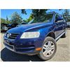Image 1 : DUNCAN - 2004 VOLKSWAGEN TOUAREG BLUE 136312 KMS - 052226