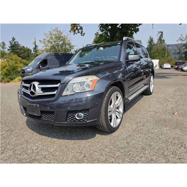 DUNCAN - 2010 MERCEDES-BENZ GLK-CLASS BLUE 108124 KMS - 523427-3