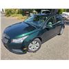 Image 2 : DUNCAN - 2014 CHEVROLET CRUZE GREEN 146000 KMS - 263426-1