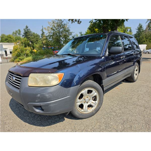 DUNCAN - 2006 SUBARU FORESTER BLUE 319343 KMS - 720753-3