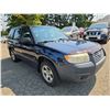 Image 5 : DUNCAN - 2006 SUBARU FORESTER BLUE 319343 KMS - 720753-3