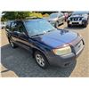 Image 6 : DUNCAN - 2006 SUBARU FORESTER BLUE 319343 KMS - 720753-3