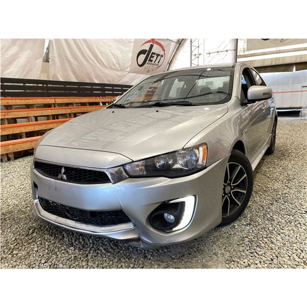 PARKSVILLE - 2017 MITSUBISHI LANCER GREY 178295 KMS - 600700-2
