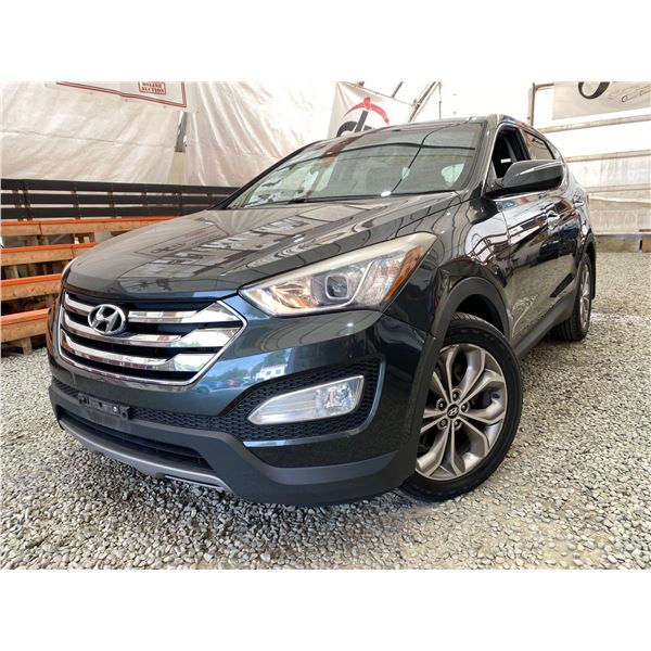 PARKSVILLE - 2013 HYUNDAI SANTA FE SPORT GREEN 191928 KMS - 093769-3