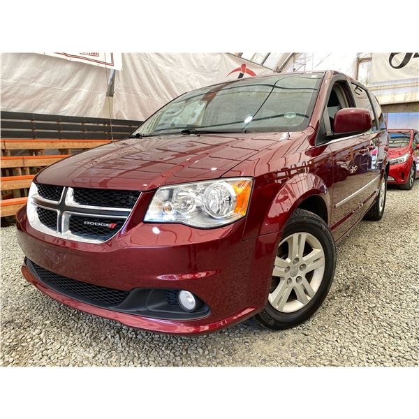 PARKSVILLE - 2017 DODGE GRAND CARAVAN RED 193051 KMS - 775683-3