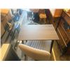 Image 1 : Modern Computer Desk with Upholstered Accent Chair