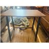 Image 3 : Modern Computer Desk with Upholstered Accent Chair