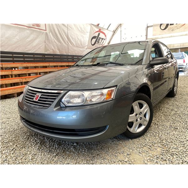 PARKSVILLE - 2007 SATURN ION 194754 KMS - 169037-2