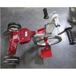 Adapted tricycle - arm propelled
