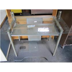 Glass top Desk & Wood Desk