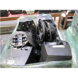 Pallet Lot Of 16 CRT Black 15" & 17" Monitors