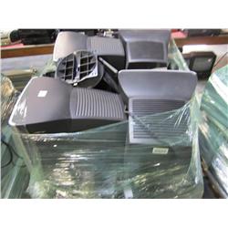 Pallet Lot Of 16 CRT Black 15" & 17" Monitors