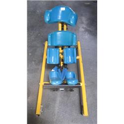 Tumble Form blue/yellow prone stander