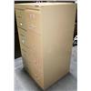 Image 2 : Lot Of 2 - Four Drawer Metal Filing Cabinets