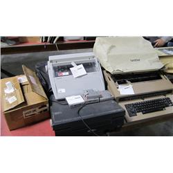 Lot Of Misc Electric Typewriters