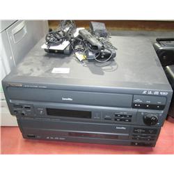 Set of 2 Pioneer Laserdisc Players W/Remotes