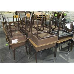 Lot Of 21 Student Desks