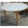 Image 1 : 4' Round Wood Table