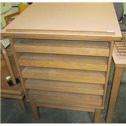 Plan Cabinet W/Pull Out trays