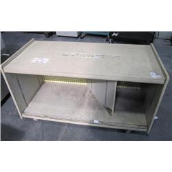 Short Rolling Book Cart